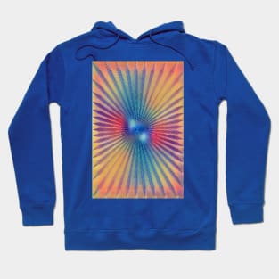 Rays radiating from the center. 2 Hoodie